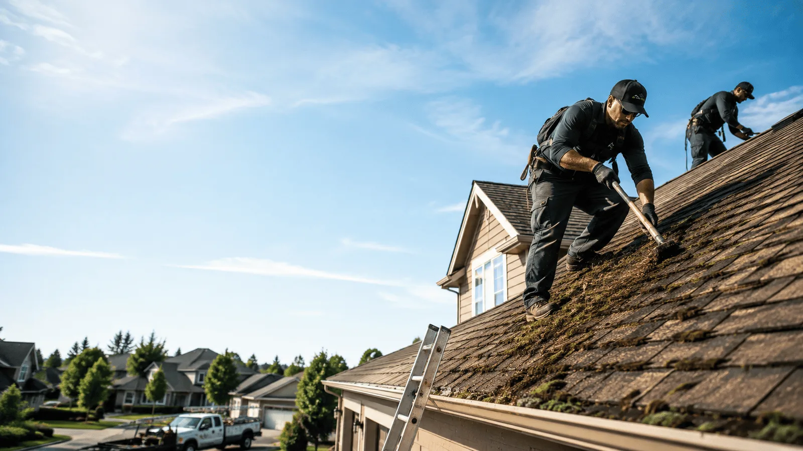 Roof Moss Removal in La Honda, CA near me